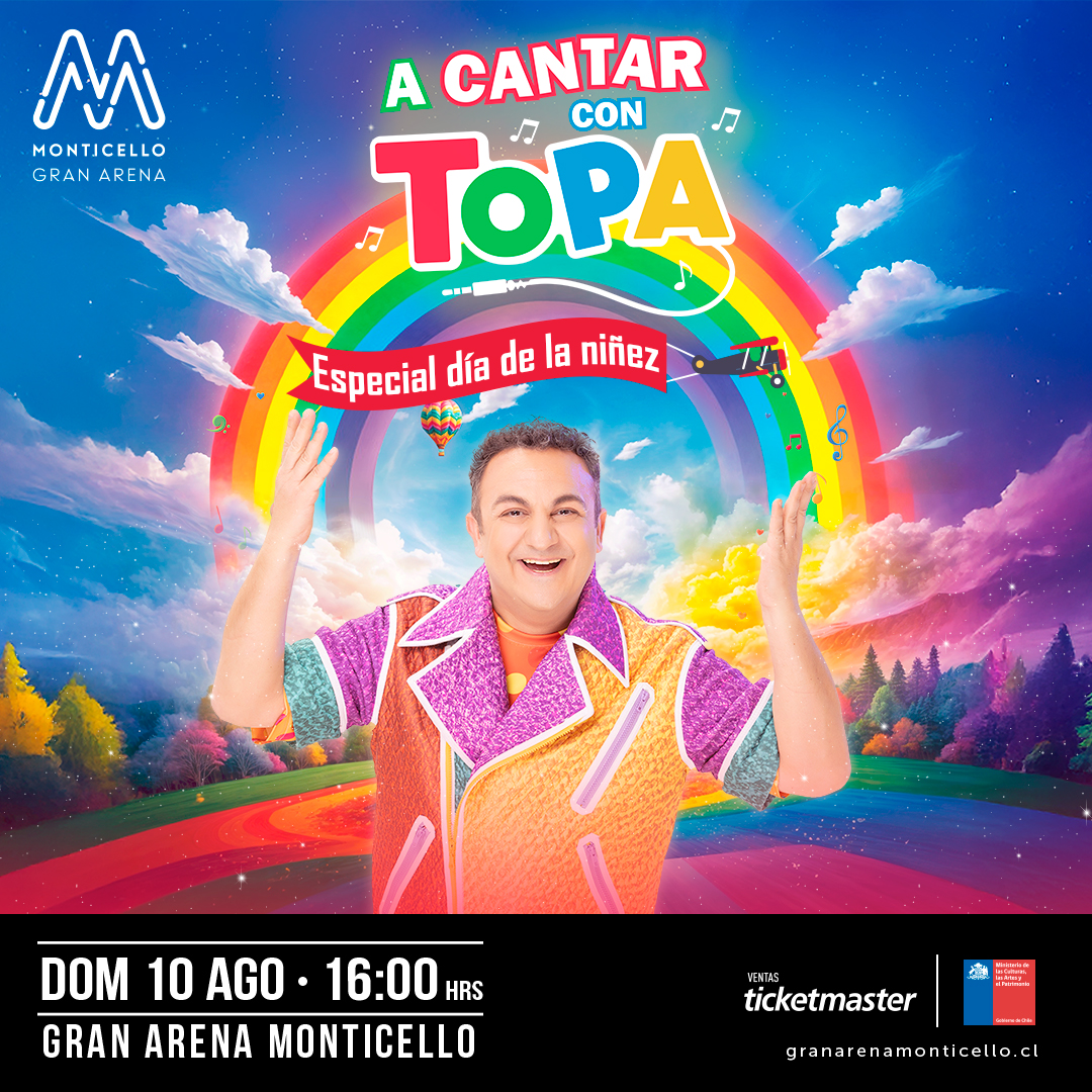 Topa regresa a Gran Arena Monticello con su nuevo show “A Cantar con Topa” para celebrar el Día de la Niñez