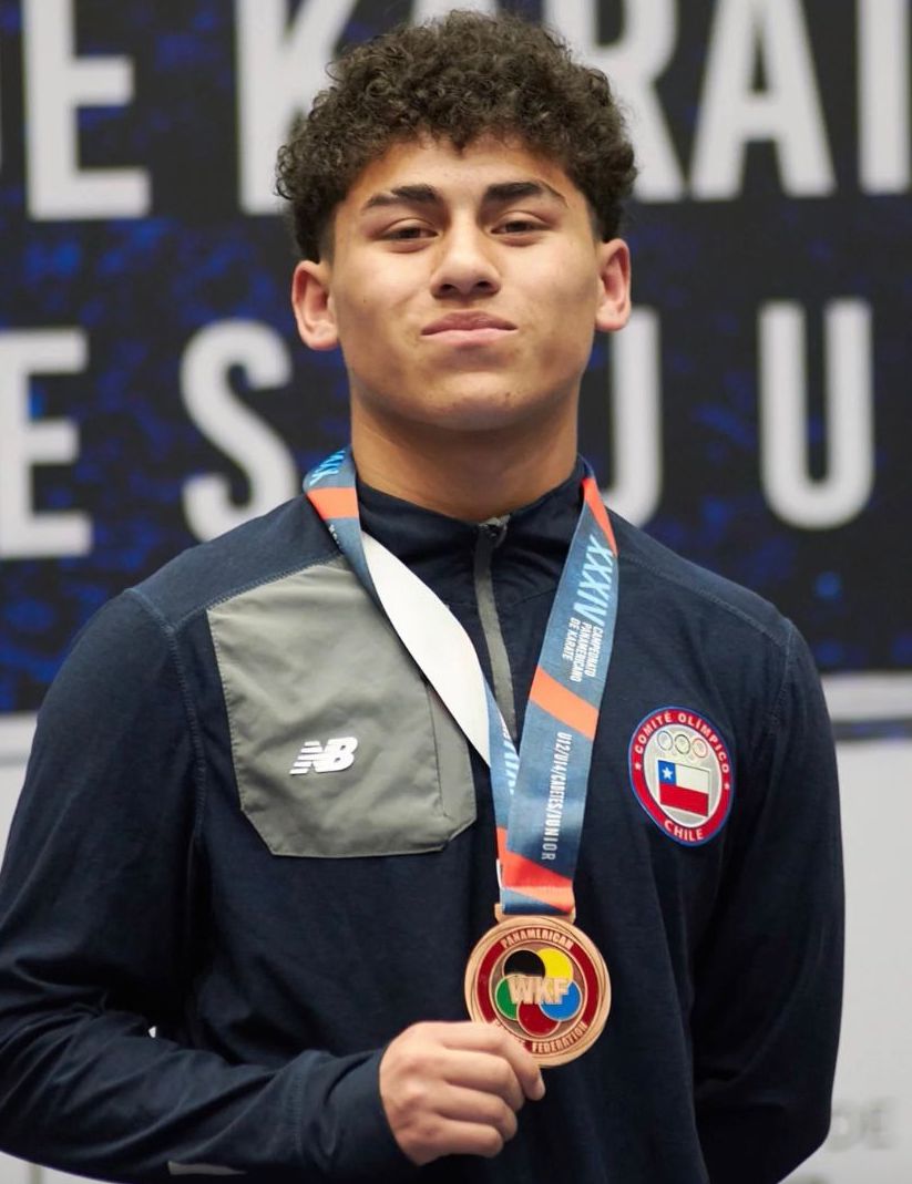Ignacio Leverton obtiene medalla de bronce en el Panamericano de Karate Paraguay 2025