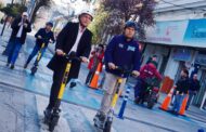 Rancagua y Machalí dan inicio a la operación de 150 scooters eléctricos para sus vecinos