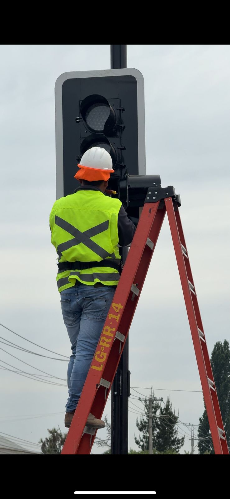 Avanzan obras de semaforización y recapado en Rancagua