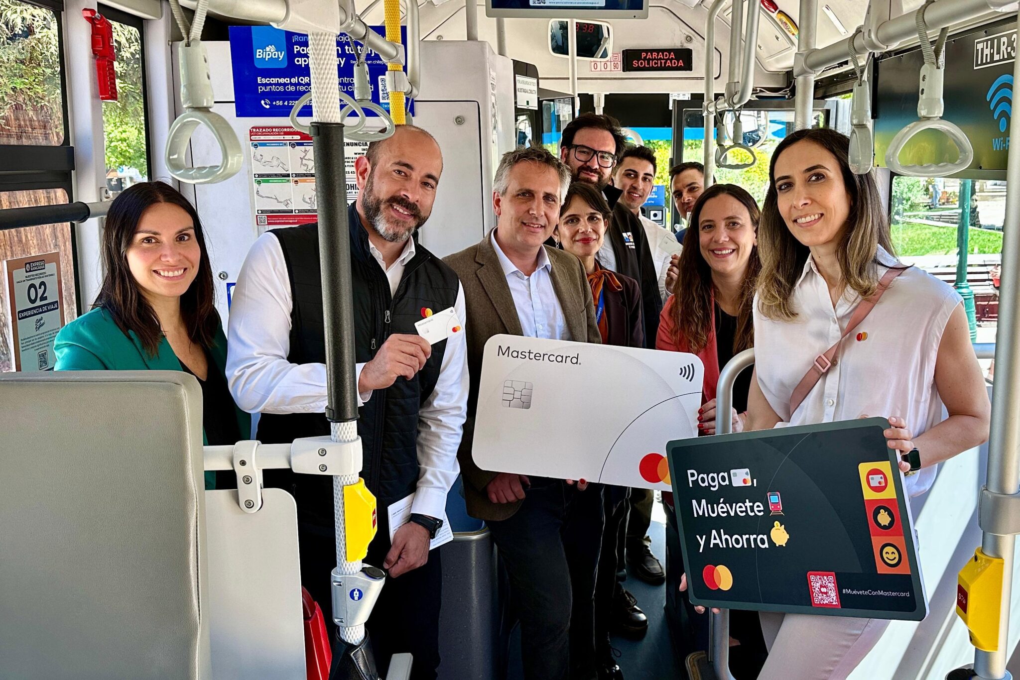 Rancagua impulsa uso del transporte público con campaña de Mastercard