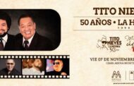 Tito Nieves llega a Gran Arena Monticello con su último tour llamado “Gira 50 Años - La Historia”
