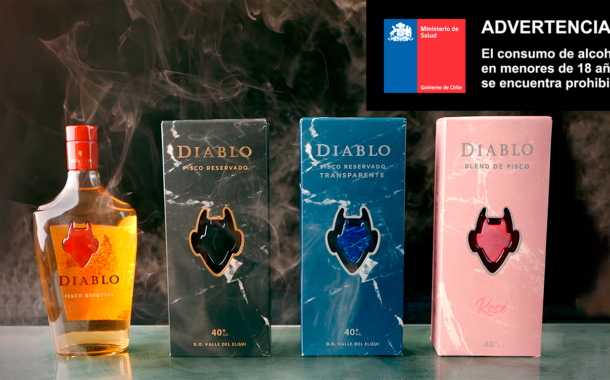 Pisco Diablo renueva su imagen con relanzamiento de su portafolio