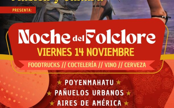 Rancagua celebrará la “Noche del Folclore” en la Casa de la Cultura
