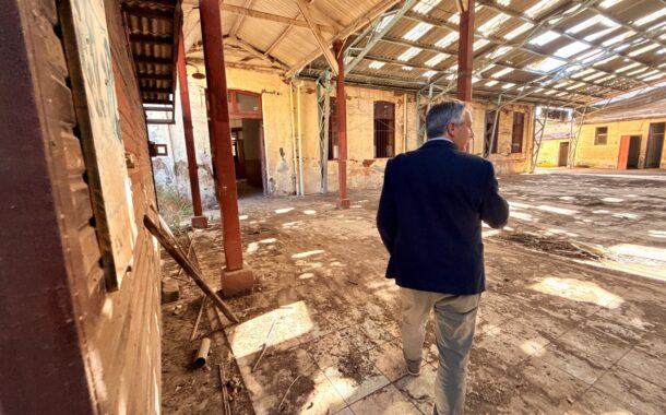 Municipio inicia plan de recuperación del ex colegio Marcela Paz, un emblema del centro de Rancagua