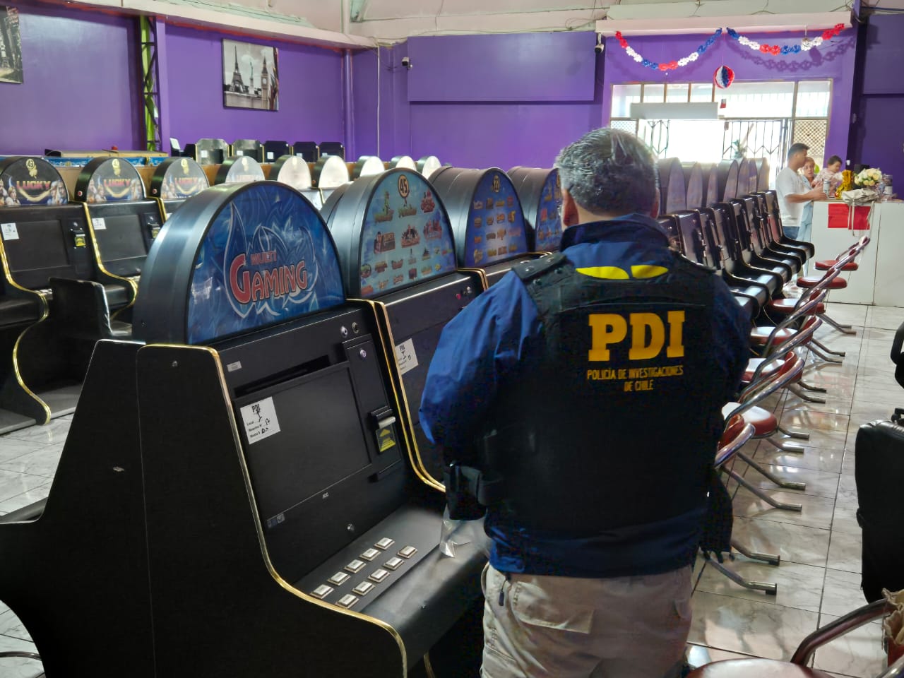 PDI incauta más de 600 máquinas en salones de juego y casino ilegales