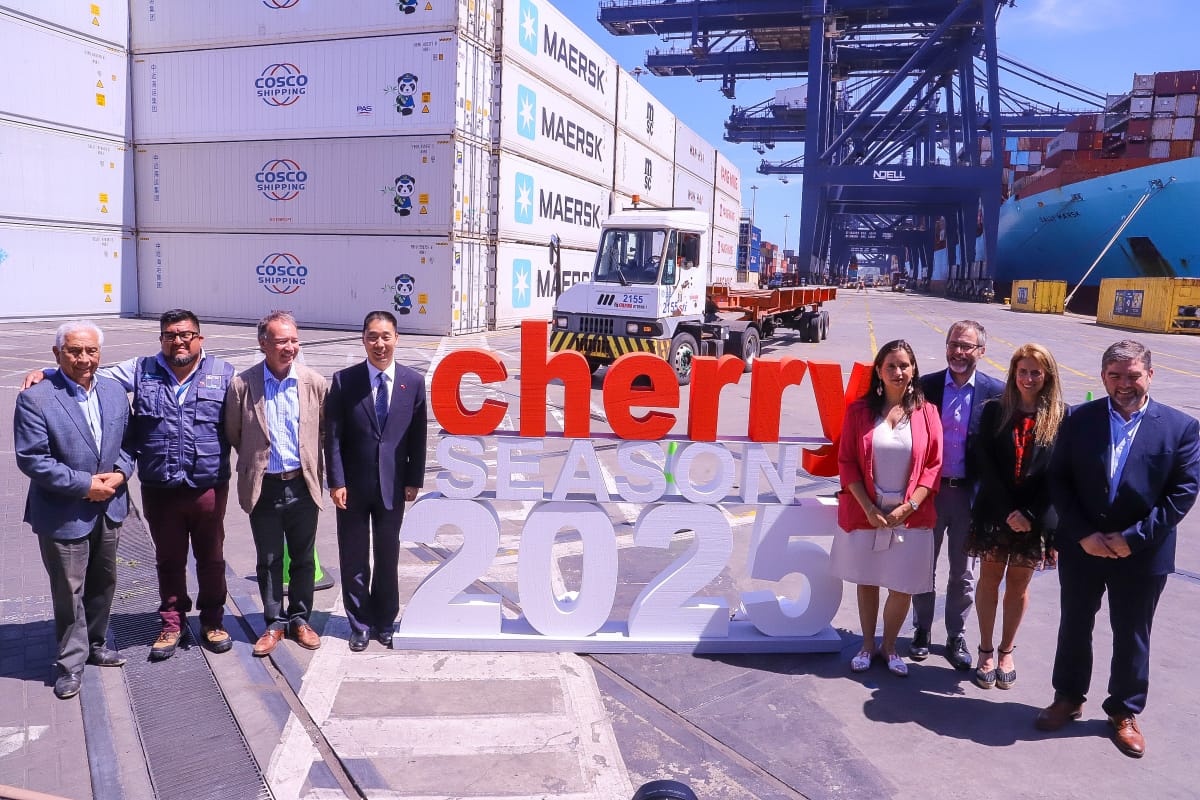 STI y Frutas de Chile dan inicio a la temporada de cerezas con la mayor cantidad de servicios directos hacia Asia