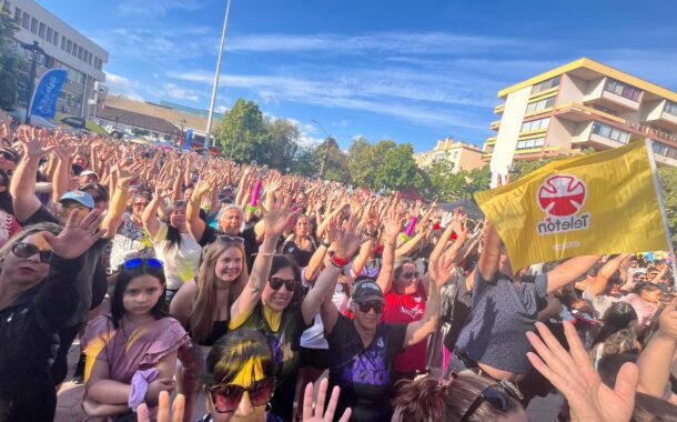 Latinazo reunió a miles en Rancagua y se convirtió en un éxito por la Teletón 2025