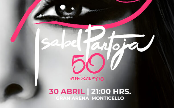 Isabel Pantoja regresa a Gran Arena Monticello para celebrar 50 años de carrera musical