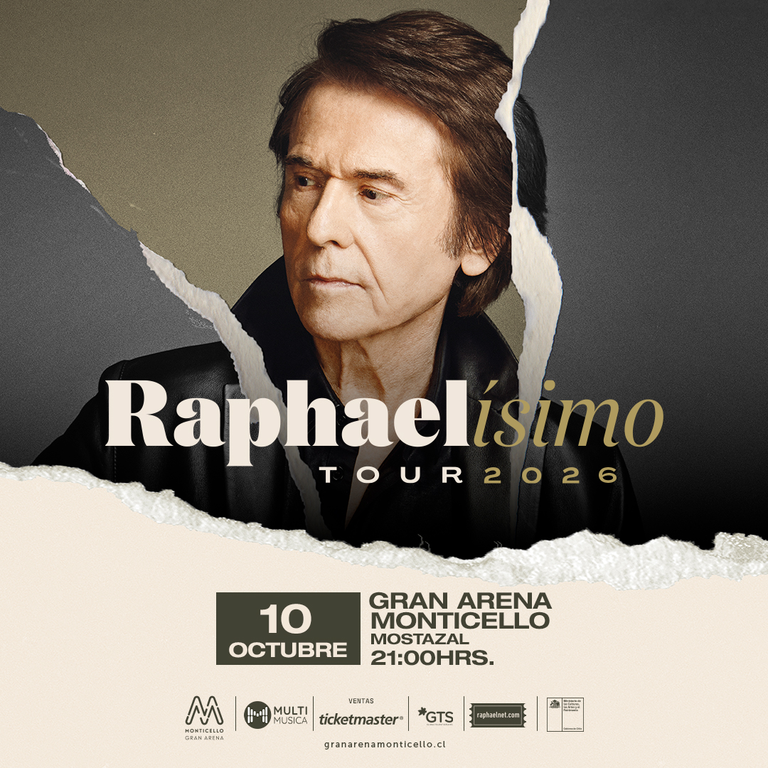 RAPHAELÍSIMO, la leyenda de la música en español está de regreso