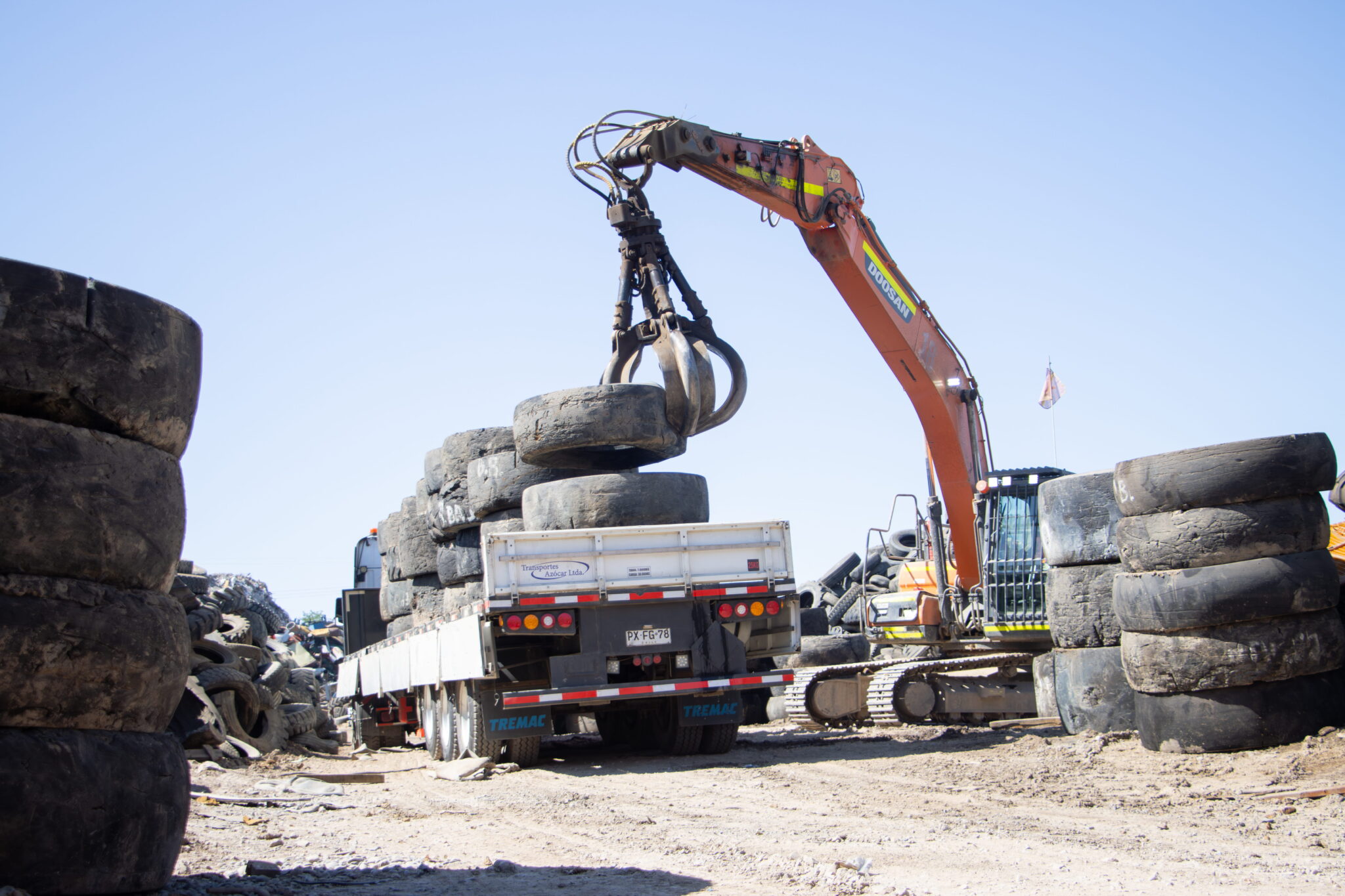 El Teniente revalorizó más de 1.600 toneladas de neumáticos en 2025 y se convierte en uno de los líderes de la industria