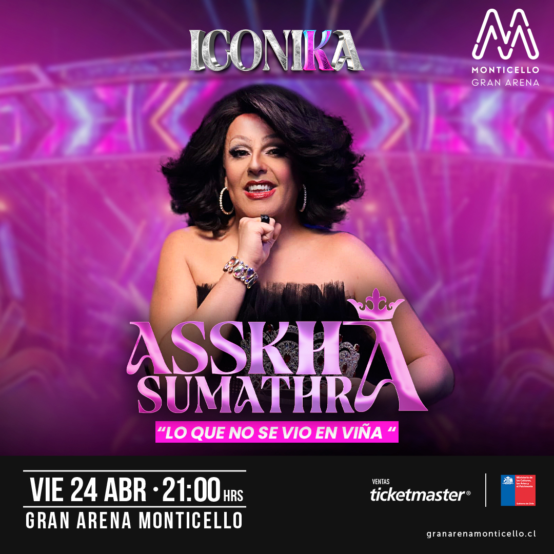 Asskha Sumathra debuta en Monticello con “Lo que no se vio en Viña”: El show más esperado tras su paso por la Quinta Vergara