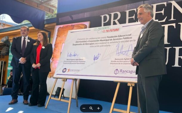 Llega a Rancagua programa que apoyará a 36 establecimientos municipales para mejorar la asistencia a la educación parvularia