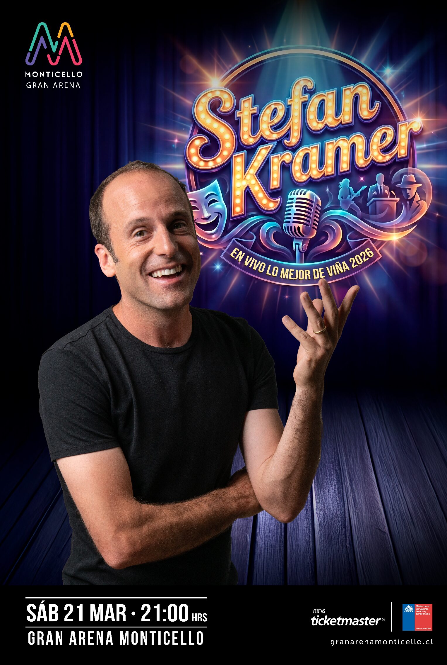 Stefan Kramer regresa a Gran Arena Monticello