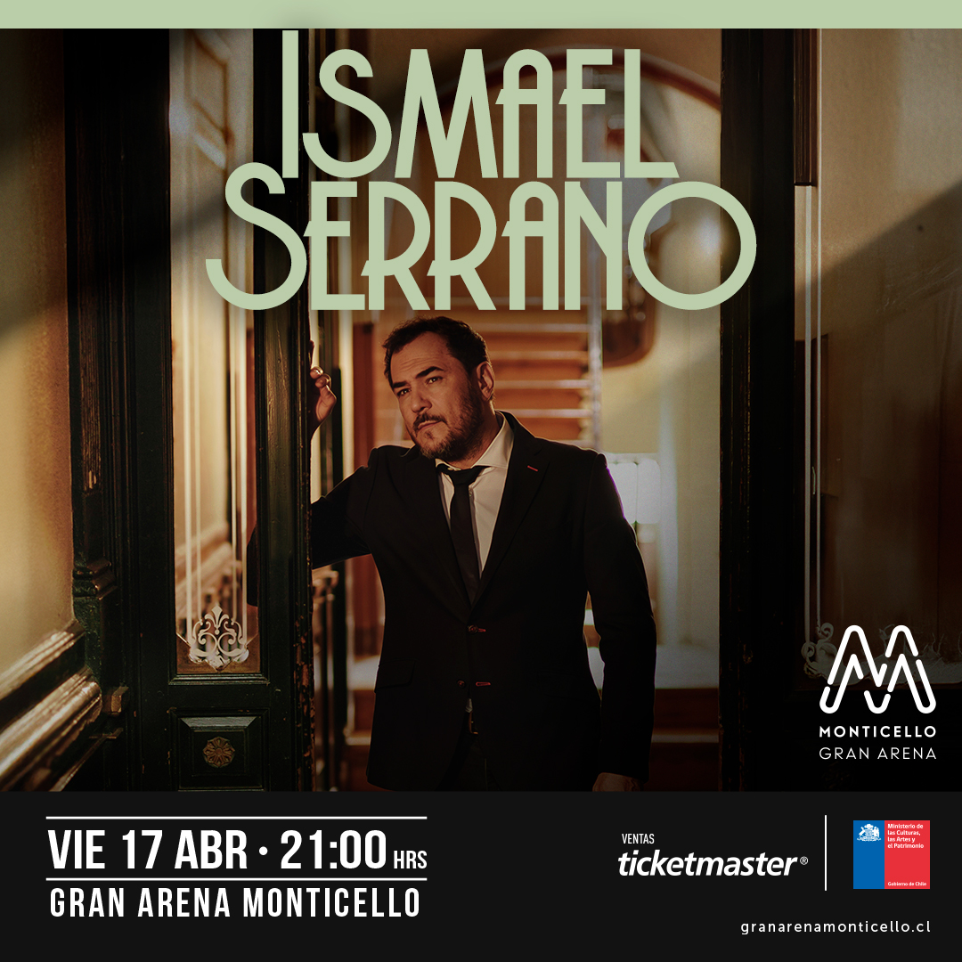 Ismael Serrano llega a Gran Arena Monticello con único concierto en el país