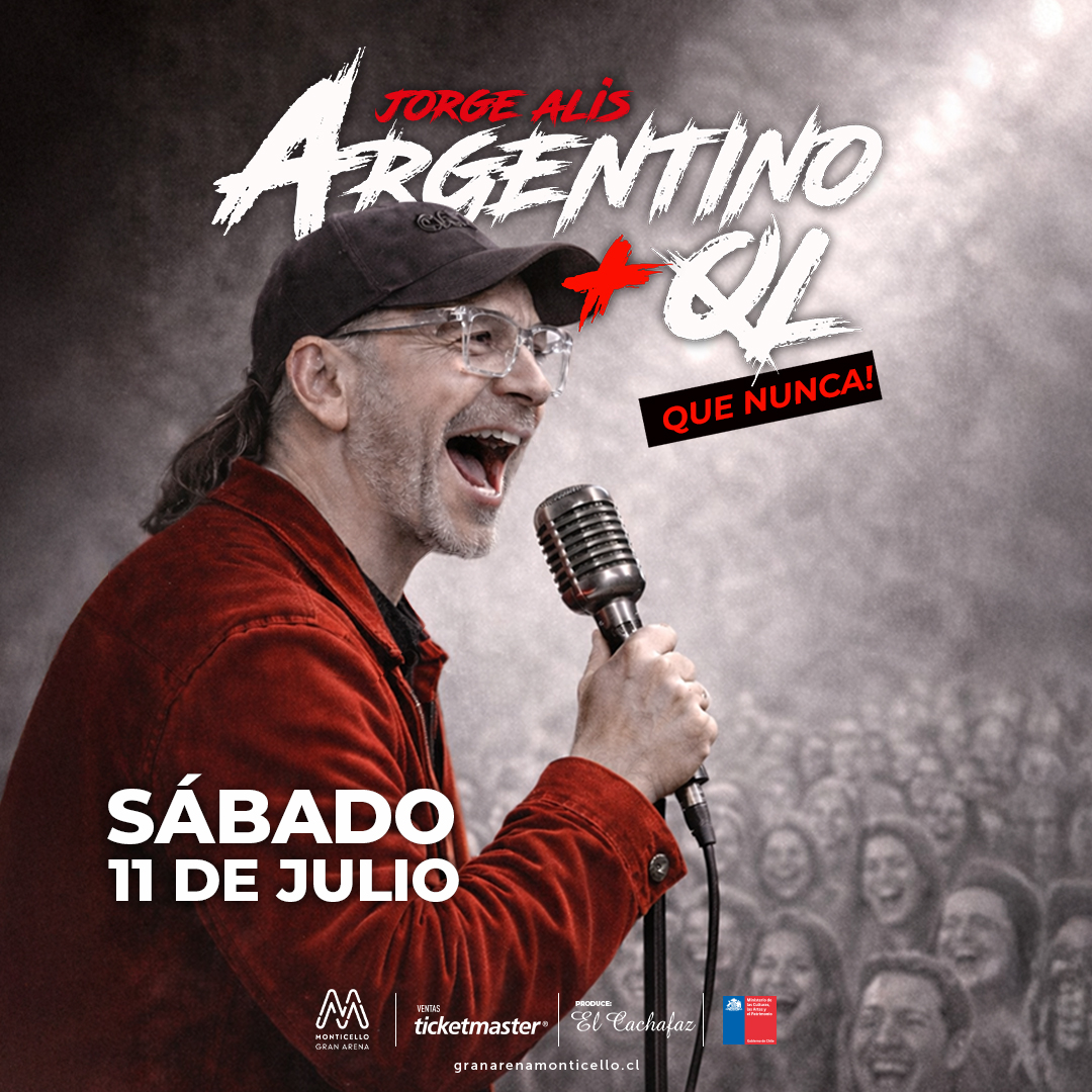 Jorge Alis regresa a Monticello con “Argentino QL (+ QL que nunca)