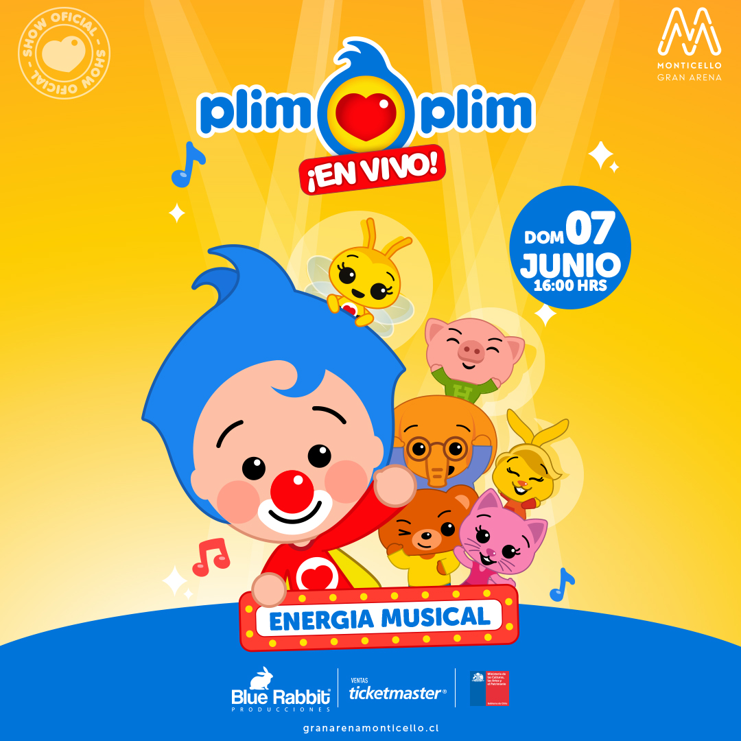 Luego de exitosas presentaciones Plim Plim regresa a Gran Arena Monticello