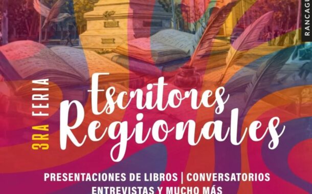 Rancagua se prepara para la 3ª Feria de Escritores Regionales con una jornada abierta a toda la comunidad