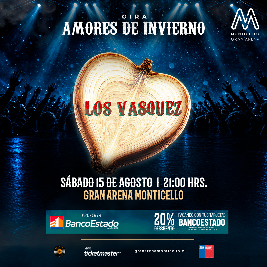 Los Vásquez anuncian nueva gira “Amores de Invierno” 2026