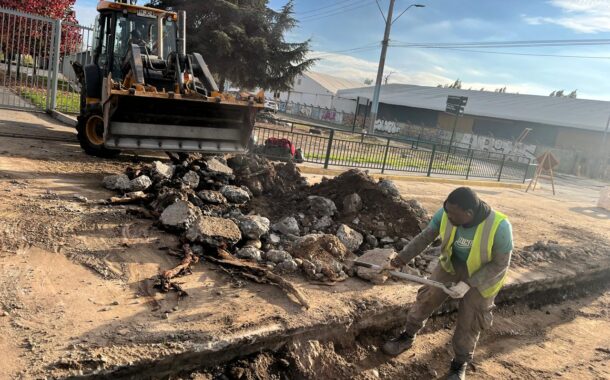 Rancagua continúa fortaleciendo su infraestructura vial con obras de mejoramiento en Gustavo Cabello Olguín