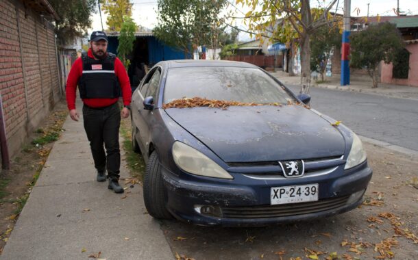 Con 176 notificaciones cursadas en el último mes: Municipalidad de Rancagua intensifica retiro de vehículos abandonados