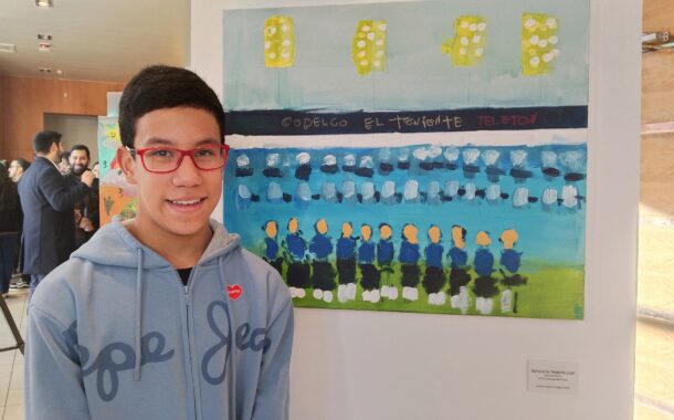 Taller de Arte de Teletón O'Higgins inaugura exposición “El Trebolar Recién Regado