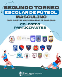 Rancagua inaugura la segunda edición de la Copa Ilustre Municipalidad de Rancagua de Fútbol Escolar Masculino