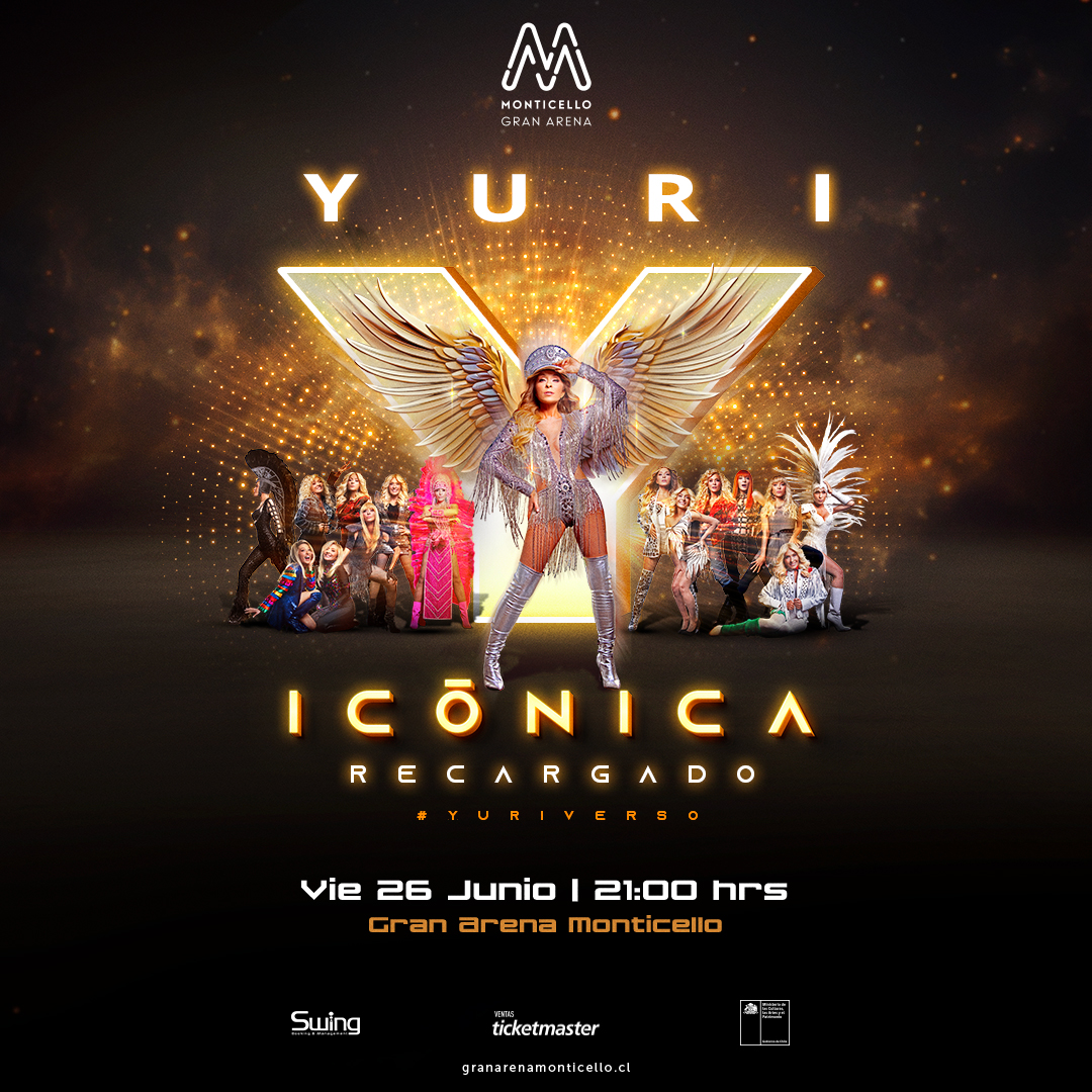 Con único show Yuri regresa a Gran Arena Monticello con “Icónica recargado”