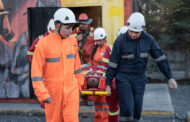División El Teniente capacita a estudiantes de O'Higgins en rescate y emergencias mineras