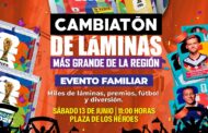Rancagua vivirá la mayor fiesta mundialera de la región con masiva cambiatón de láminas y actividades para toda la familia