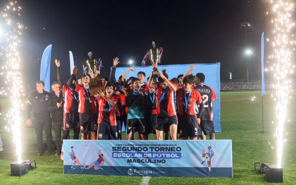 Con éxito culminó la Segunda Copa Ilustre Municipalidad de Rancagua de Fútbol Escolar Masculino 2026