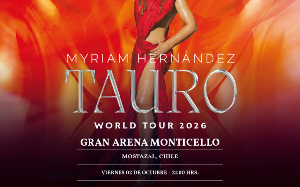 Myriam Hernández regresa a Monticello en medio de su gira nacional “Tauro World Tour”