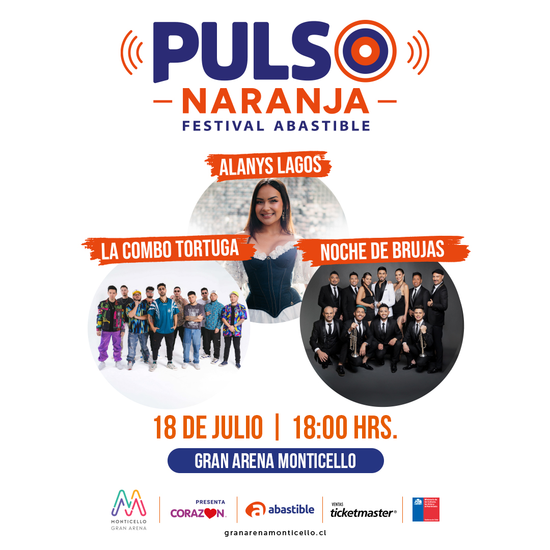 Festival “Pulso Naranjo” llega a Gran Arena Monticello