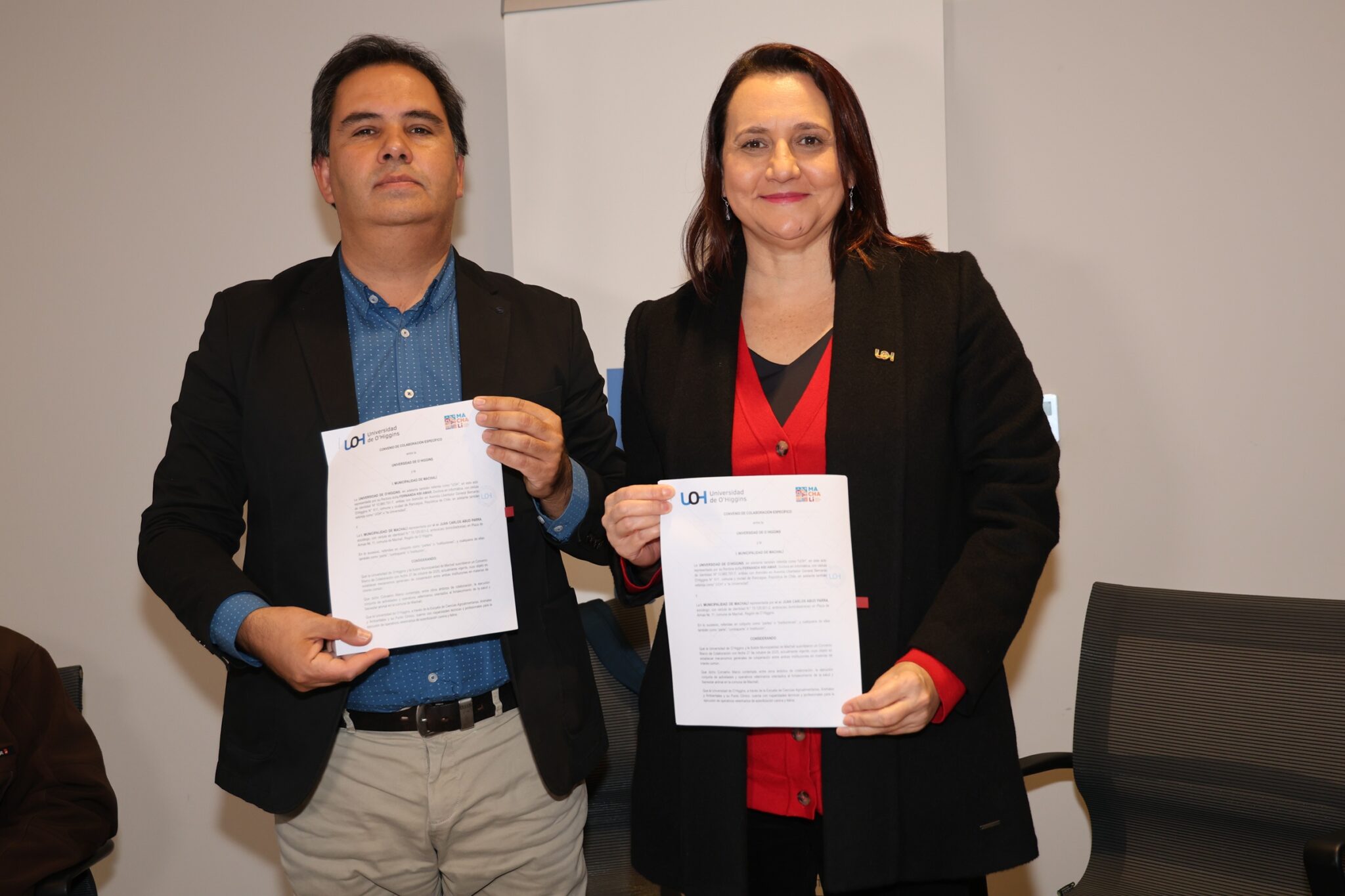 UOH y Municipalidad de Machalí suscriben convenio para esterilización de mascotas