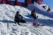 Cientos de familias dieron vida al exitoso inicio del Parque de Nieve en Rancagua
