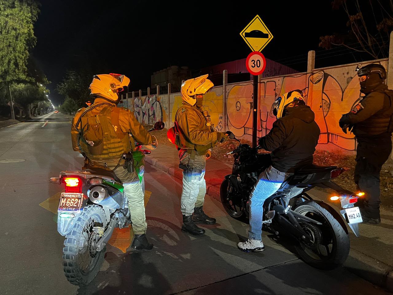 Municipalidad de Rancagua lideró nuevo operativo conjunto que culminó con la captura de un prófugo y dos detenidos por drogas