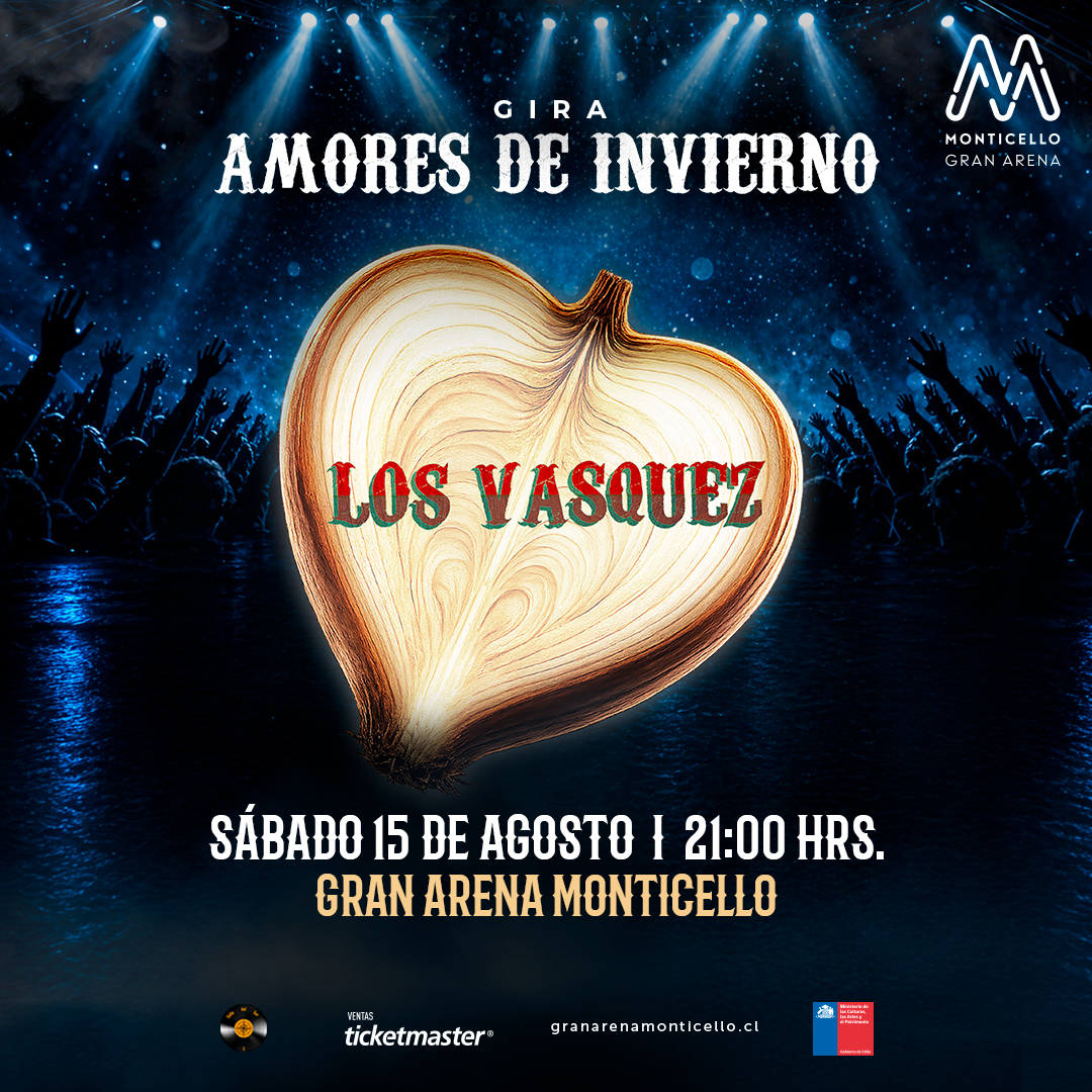 Los Vásquez llegan a Monticello en medio de la gira “Amores de Invierno” 2026