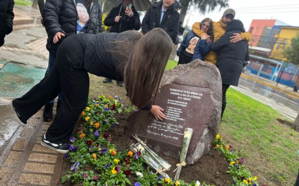 Rancagua rindió homenaje a los seis mineros fallecidos en la tragedia de División El Teniente