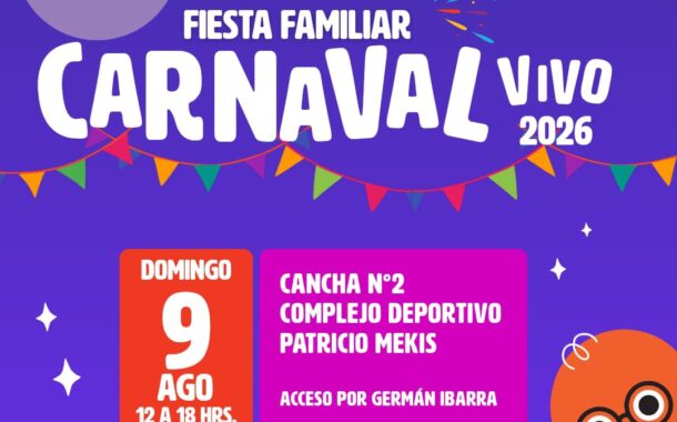 Rancagua celebrará el Día del Niño con gran “Carnaval Vivo 2026” y una jornada llena de panoramas gratuitos
