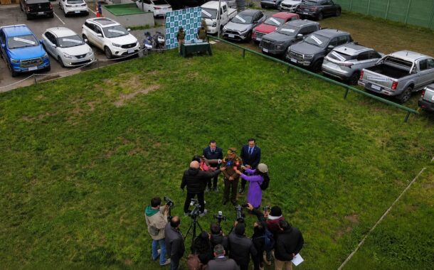 Carabineros recupera 14 vehículos con encargo por robo en amplio operativo