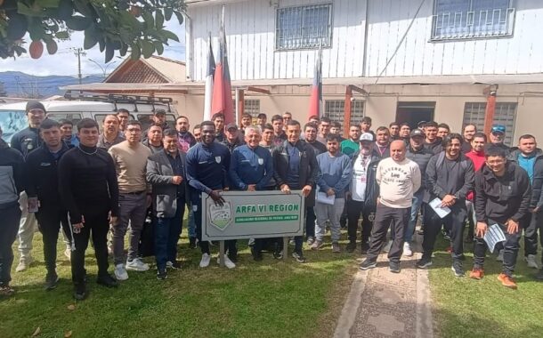 Técnicos del fútbol amateur fueron capacitados por ARFA O’Higgins