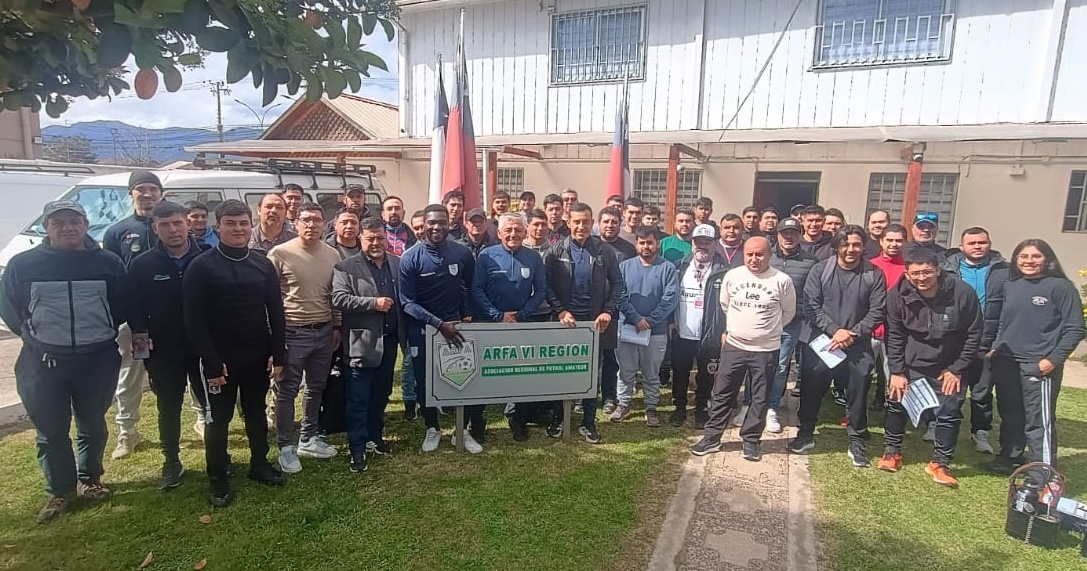 Técnicos del fútbol amateur fueron capacitados por ARFA O’Higgins