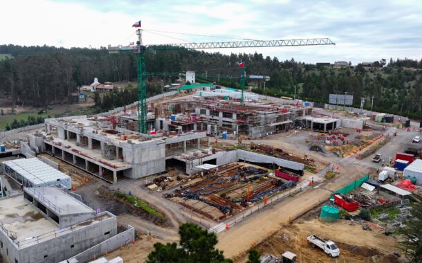Avanza la construcción del nuevo Hospital de Pichilemu