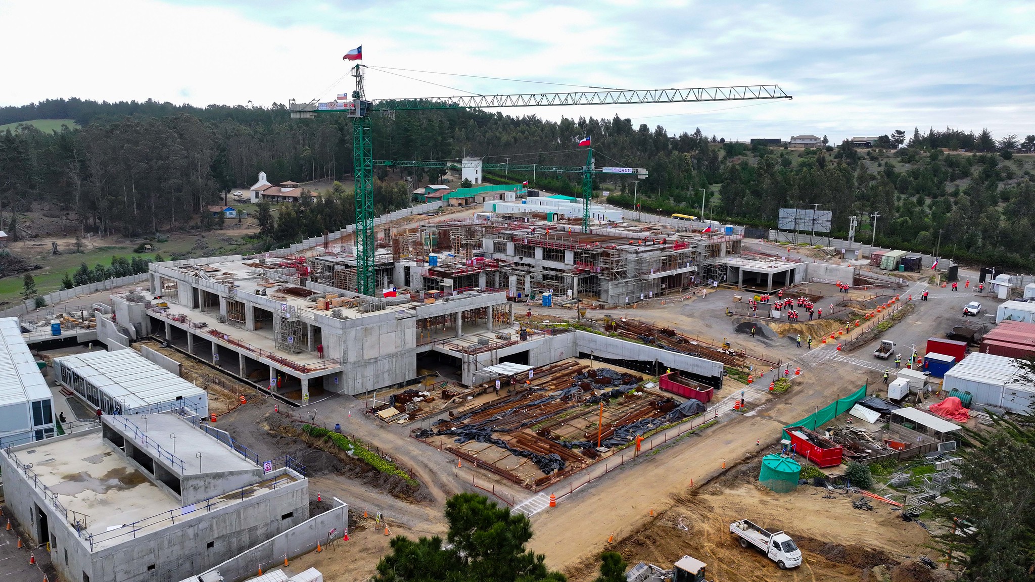 Avanza la construcción del nuevo Hospital de Pichilemu