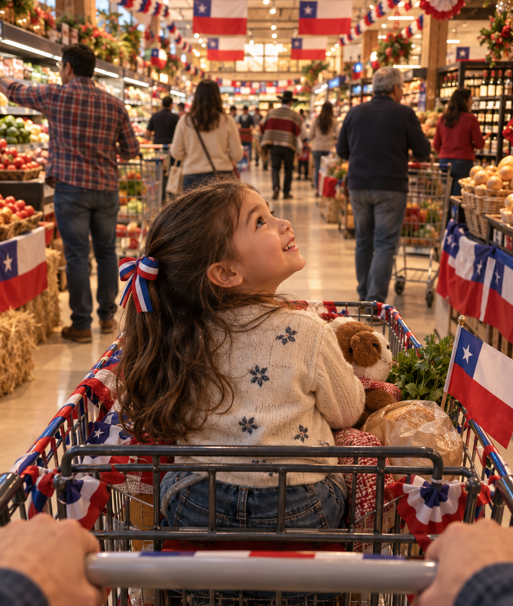 Supermercados permanecerán cerrados durante los feriados irrenunciables del 18 y 19 de septiembre
