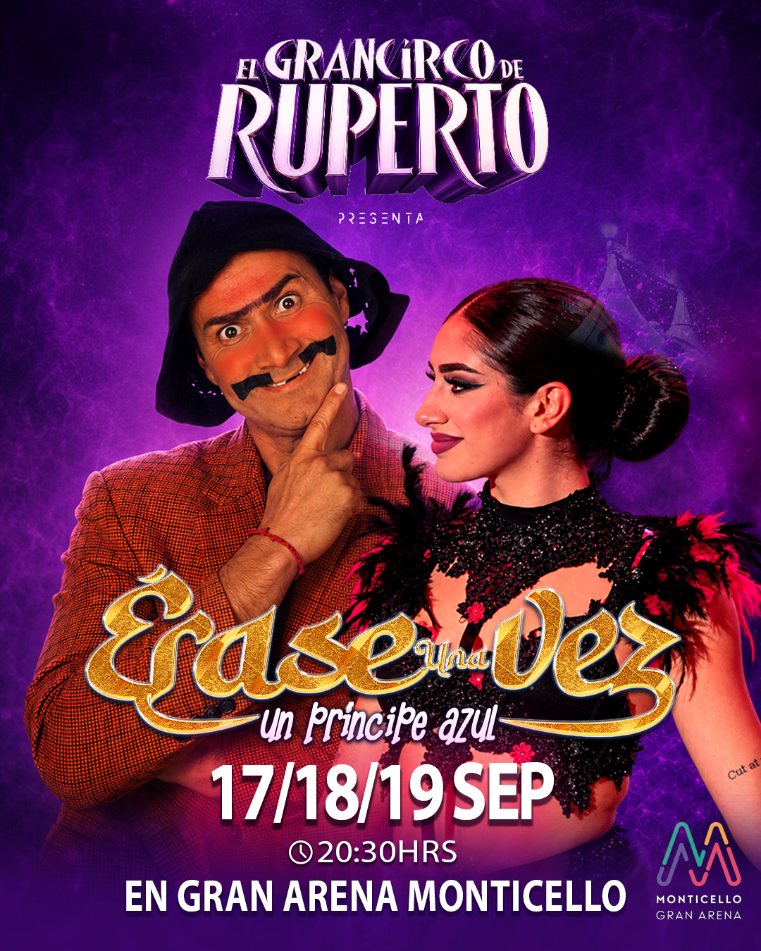Quedan pocos días para el debut del Circo de Ruperto en Gran Arena Monticello