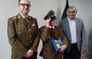 Carabineros de O’Higgins distingue como Carabinero Honorario a joven que cumplió su sueño de ser parte de la Institución