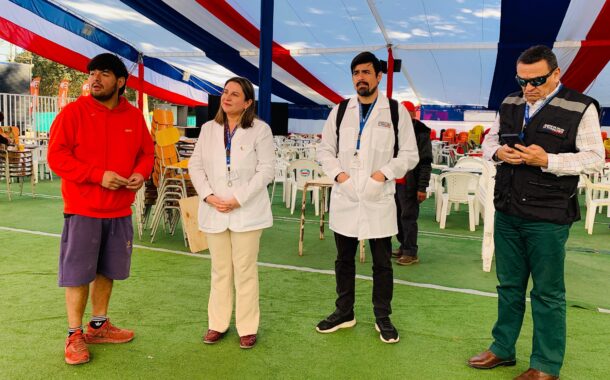 Fiestas Patrias: Seremi de Salud O’Higgins refuerza medidas sanitarias en fondas de Rancagua y Machalí