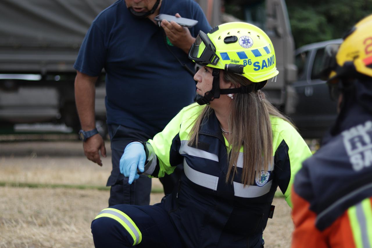 SAMU O’Higgins desplegó 423 procedimientos de urgencia durante las Fiestas Patrias