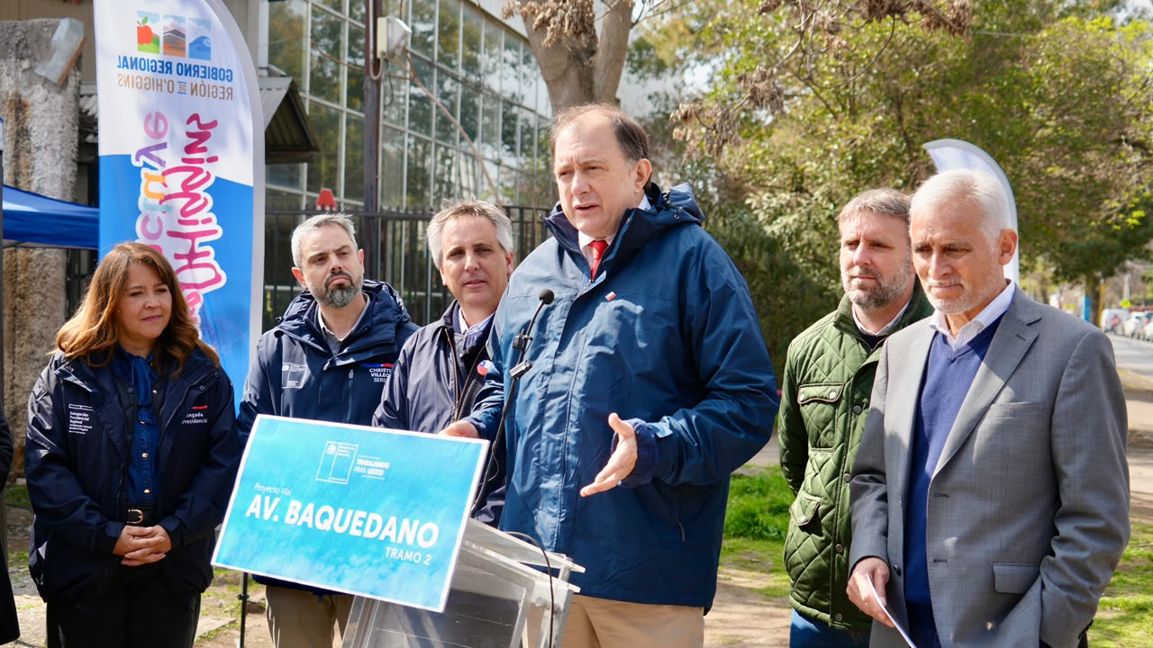Rancagua: Anuncian inicio de segunda etapa de Avenida Baquedano